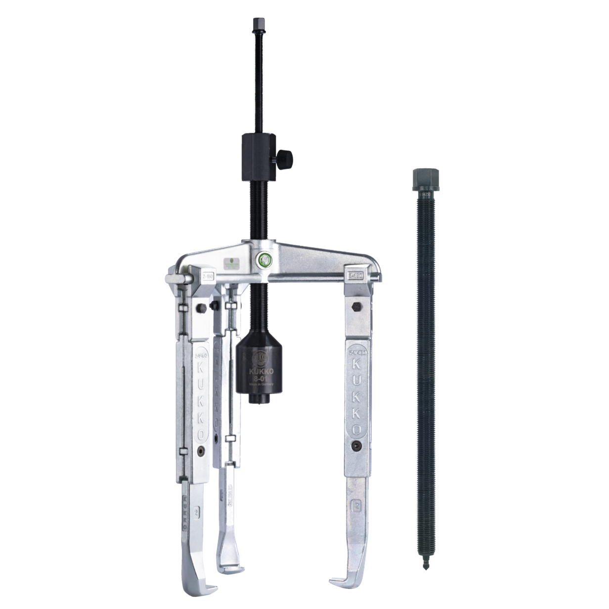 Kukko 30-20-3-B - 3-arm universal puller 200 x 300 mm with adjustable, extended puller hooks and grease hydraulic spindle