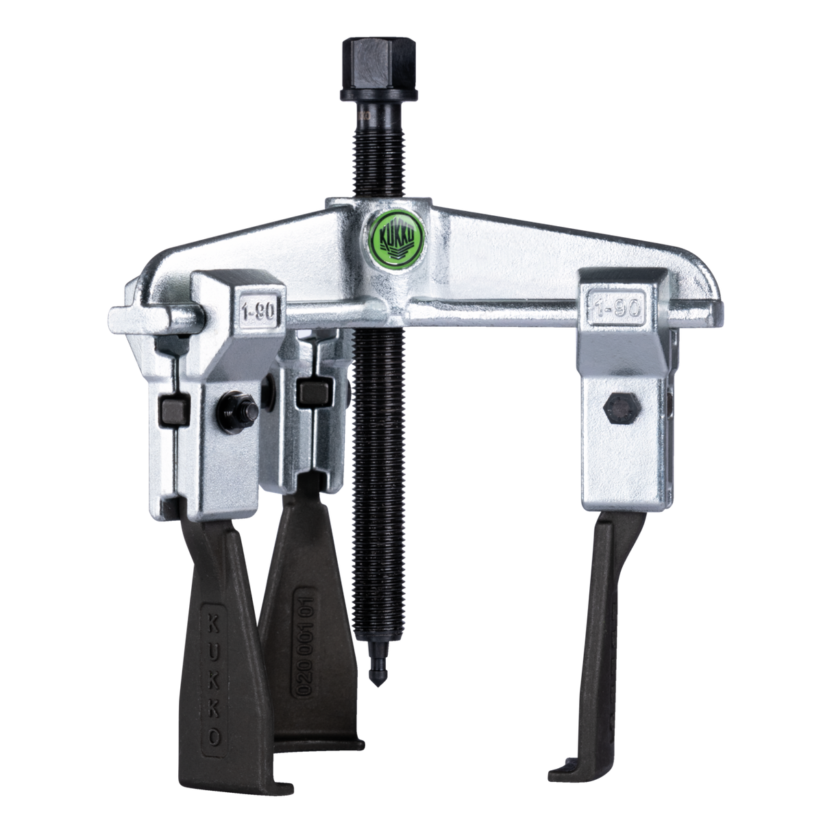 Kukko 30-20-S - 3-arm universal puller 200 x 150 mm with narrow puller hooks