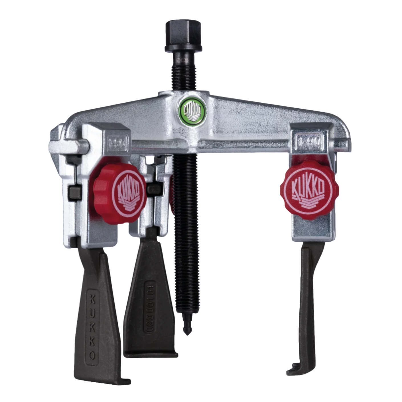 Kukko 30-3+S | 3-Jaw Universal Puller With Narrow, Quick Adjustment Jaws, up to 250 mm Spread, 200 mm Reach