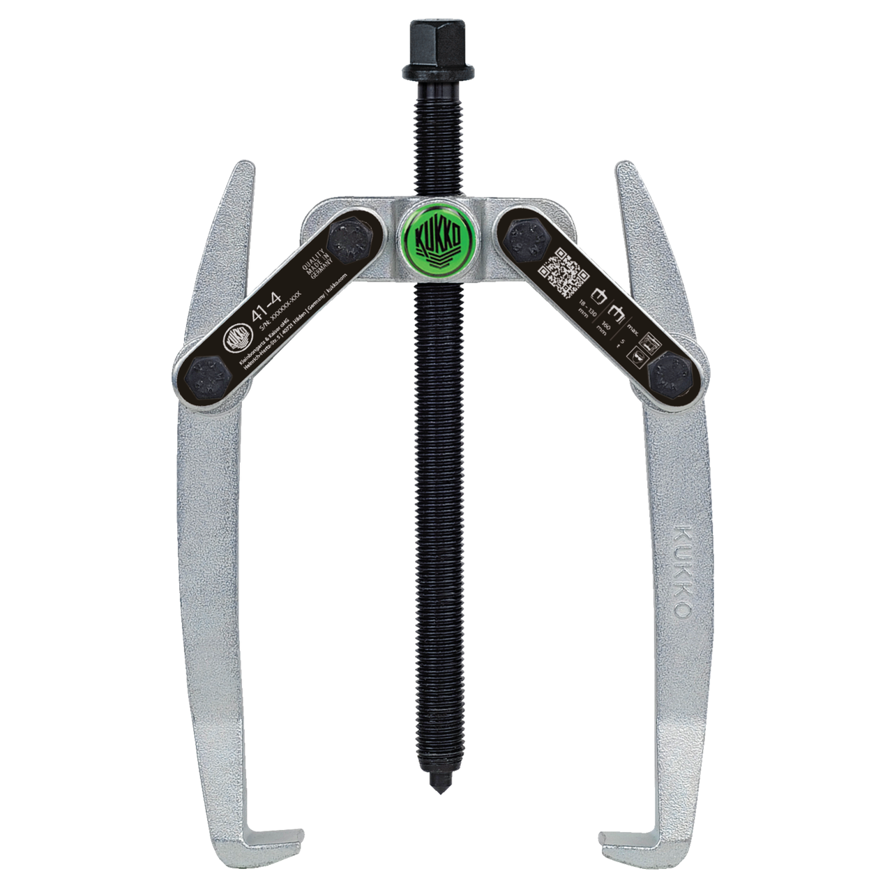 Kukko 41-4 - 2-arm universal puller 130 x 160 mm with swivel puller legs