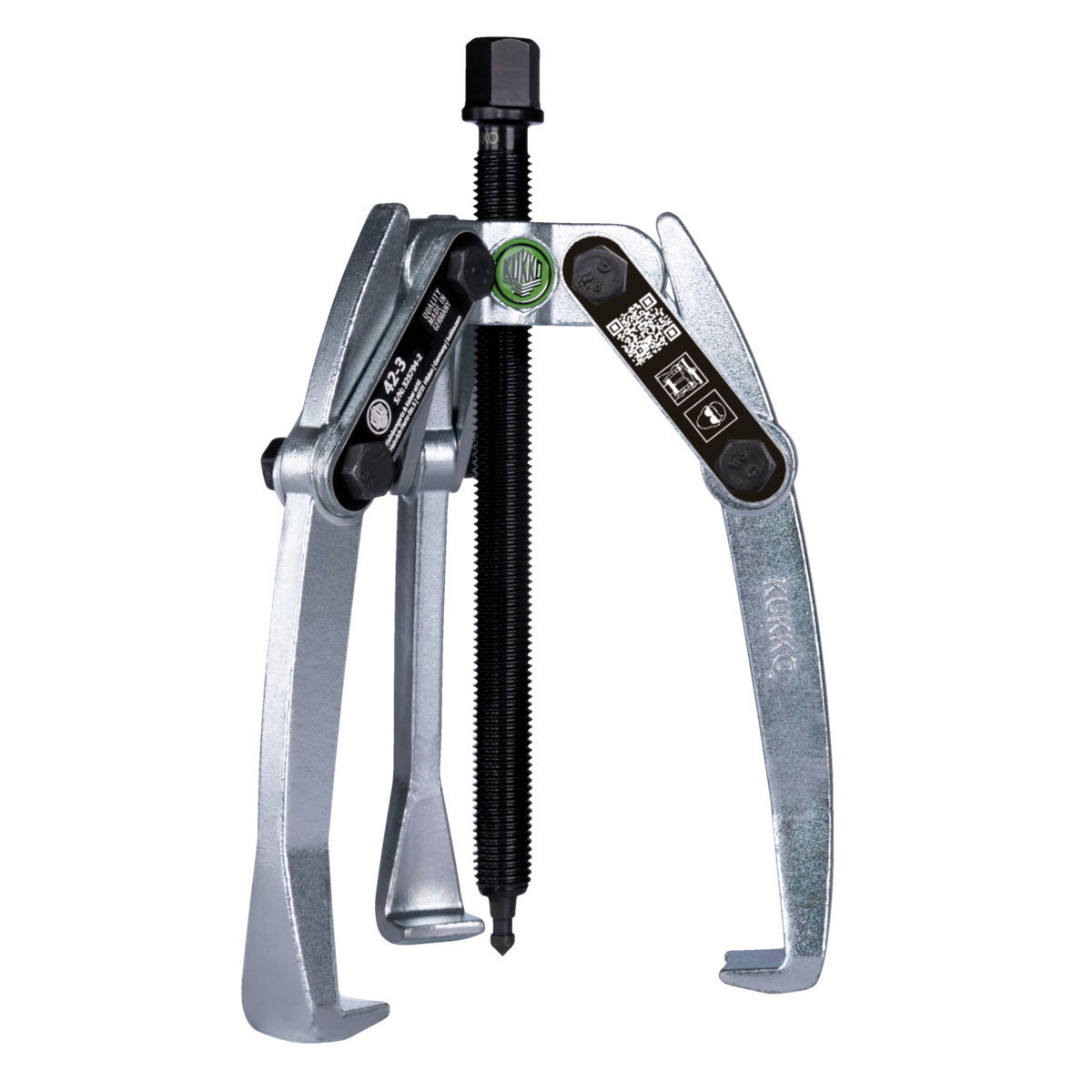 Kukko 42-3 - 3-arm universal puller 90 x 120 mm with swivel puller legs