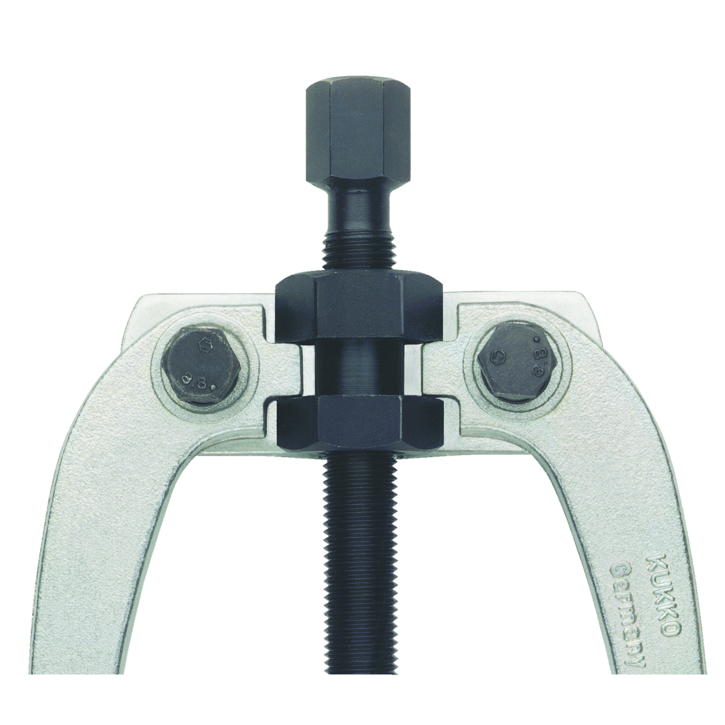 Kukko 43-3 | 2-jaw small parts puller with force-amplifying, self-centering jaws, up to 80 mm jaw opening, 80 mm reach