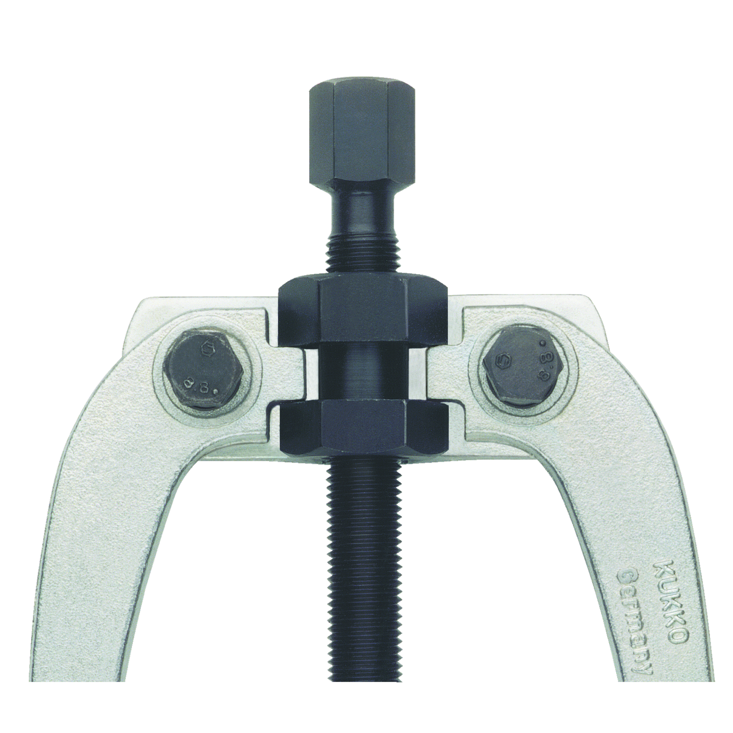 Kukko 43-3 | 2-jaw small parts puller with force-amplifying, self-centering jaws, up to 80 mm jaw opening, 80 mm reach