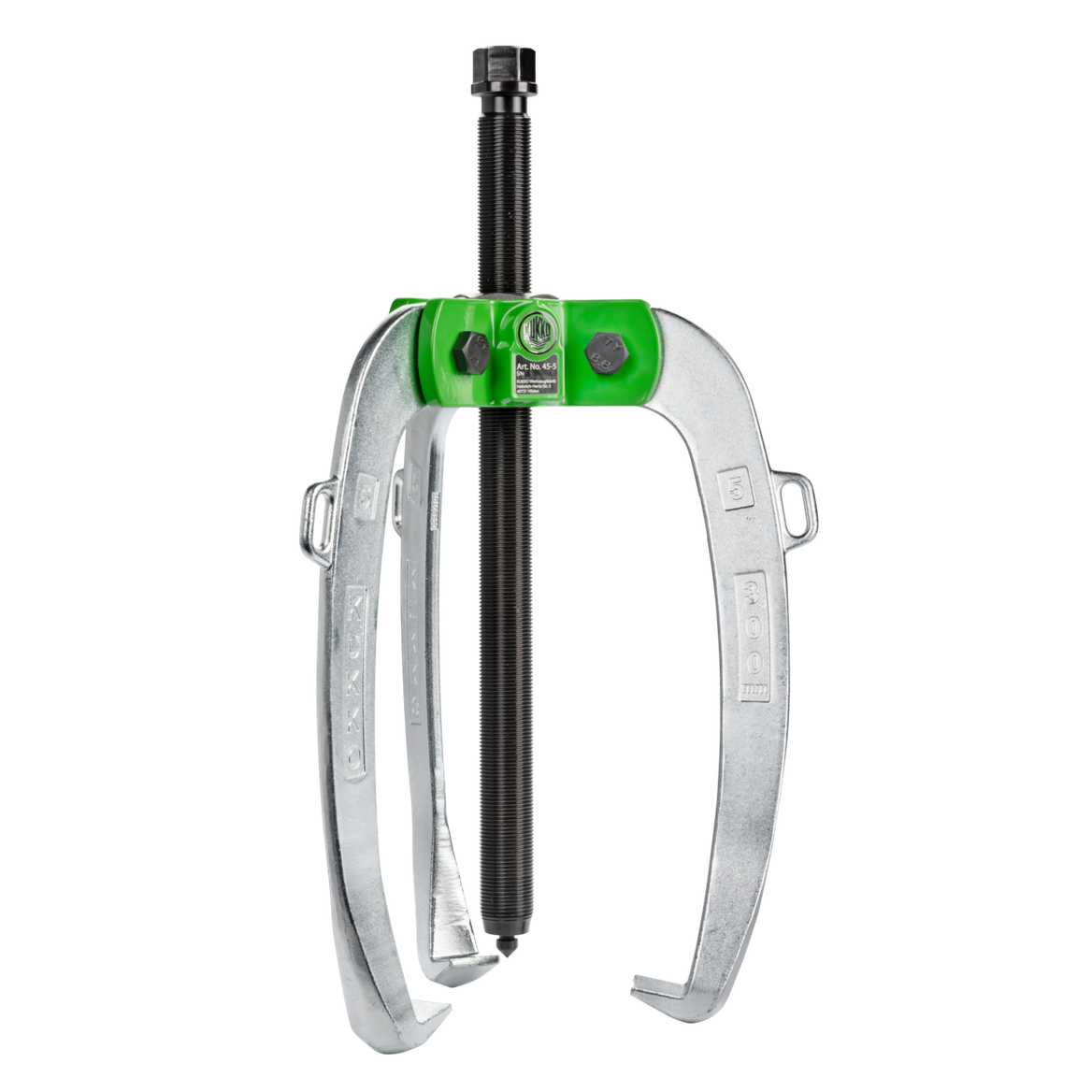 Kukko 45-8 - Handy, 3-arm industrial puller 600 x 350 mm with power-transmitting and self-centering puller legs