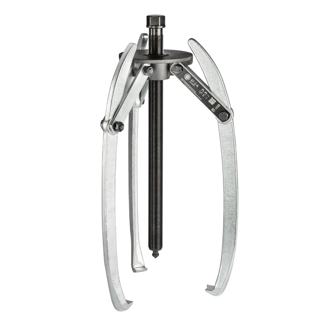 Kukko 47-2-A - Heavy-duty, 3-arm universal puller 500 x 450 mm with swiveling puller legs and combination crosshead