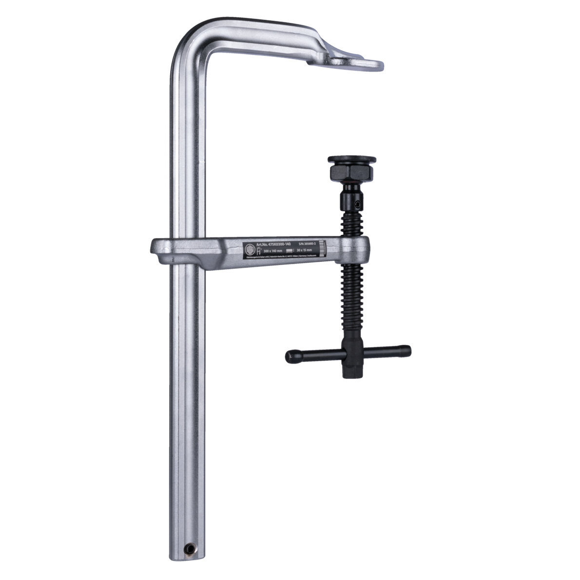 Kukko 475K0300-140 - Heavy all steel locksmith clamps with toggle handle 300 x 140 mm