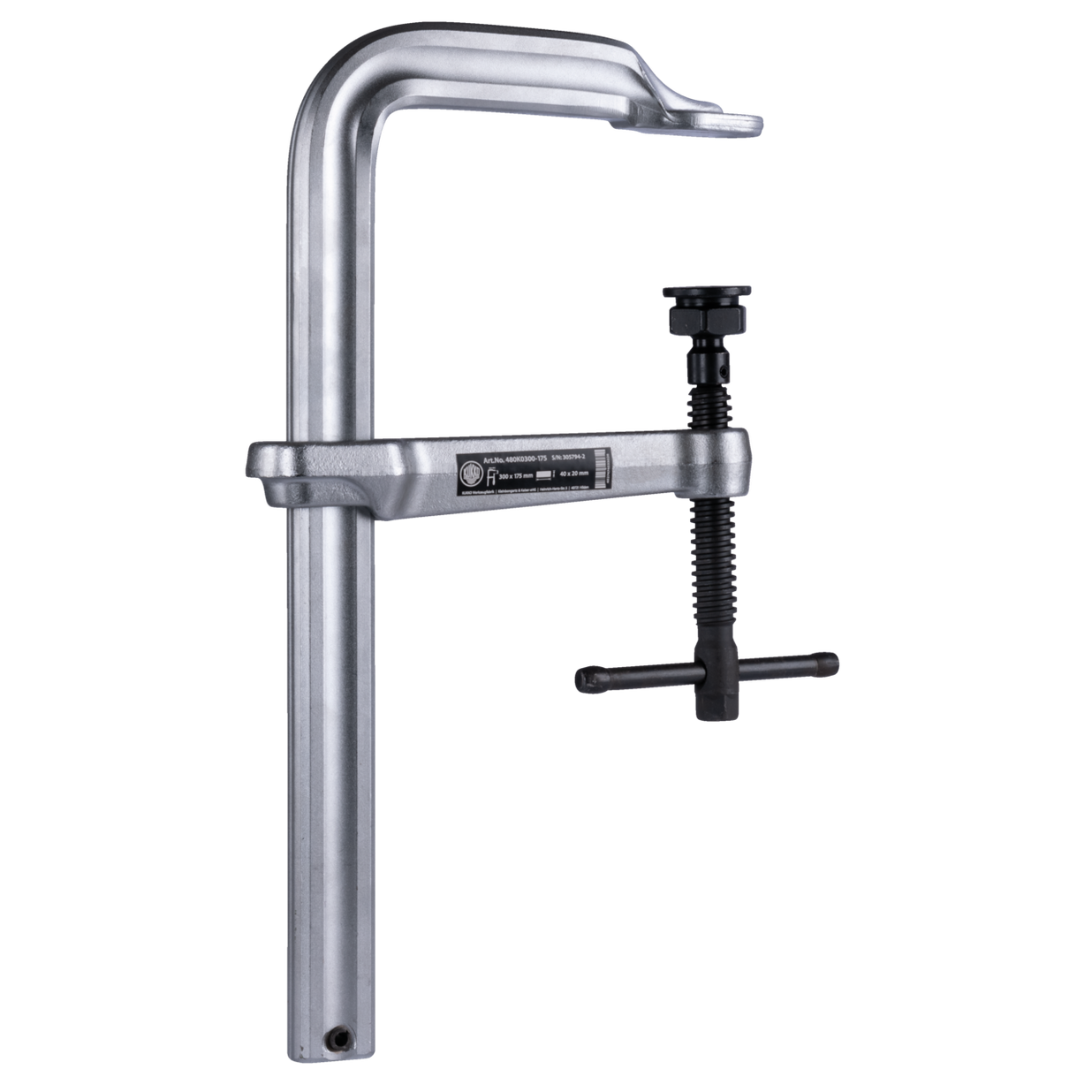 Kukko 480K0400-175 - All steel construction clamps with toggle handle 400 x 175 mm