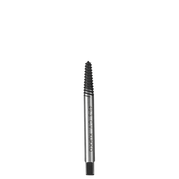Kukko 49-3 - Screw extractor, finely grooved, for ¯ 8 mm - 11 mm