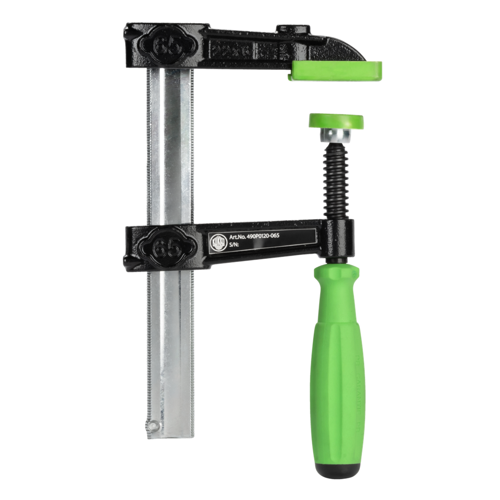Kukko 490P0200-100 - Malleable cast iron screw clamps VIRIDIS with 3K comfort grip 200 x 100 mm