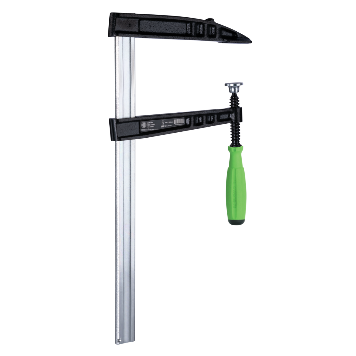 Kukko 507P100 - Deep clamping tempered cast iron screw clamps with 3K comfort grip 1000/200 mm