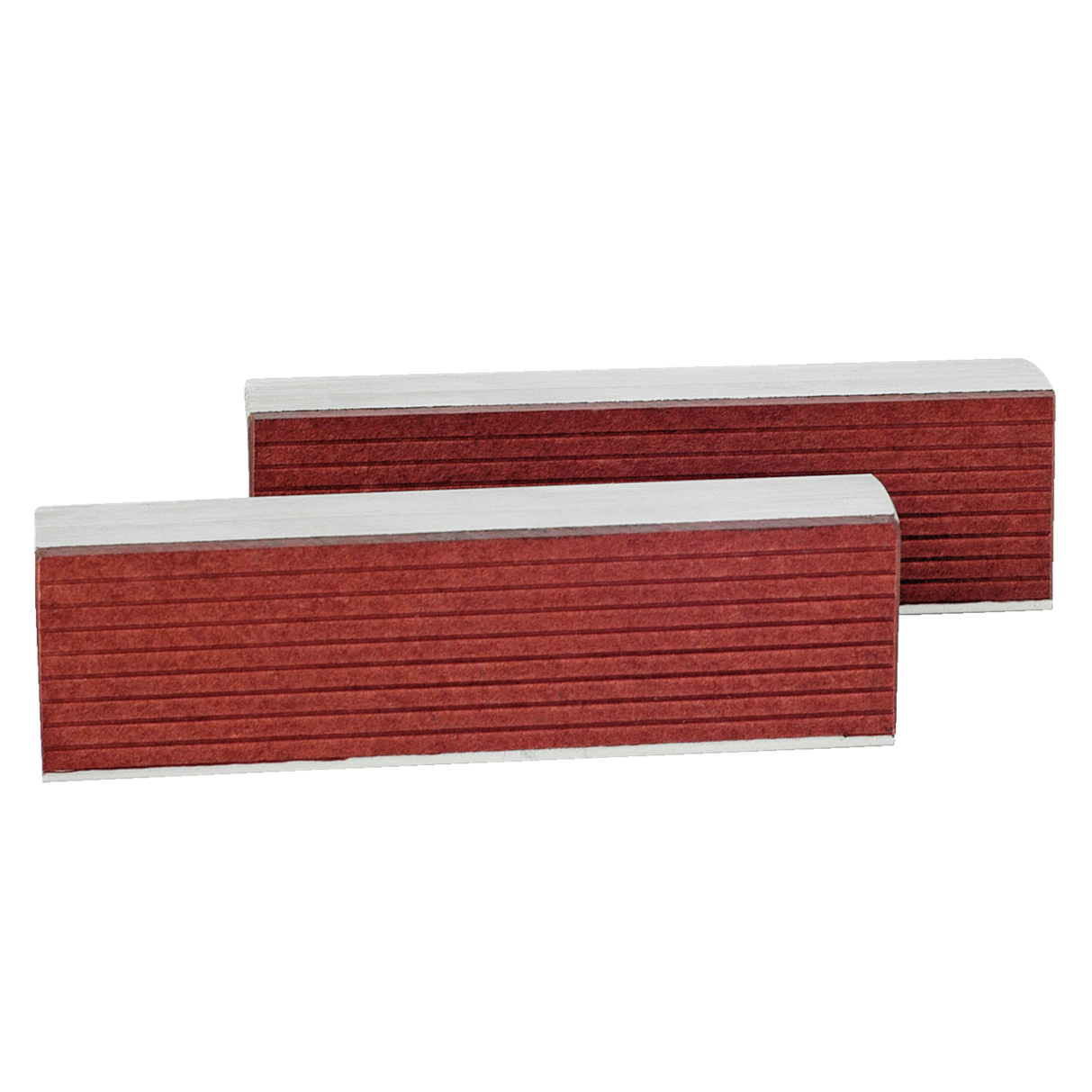 Kukko 545F100 - Magnet strip jaws, felt, red 100 mm