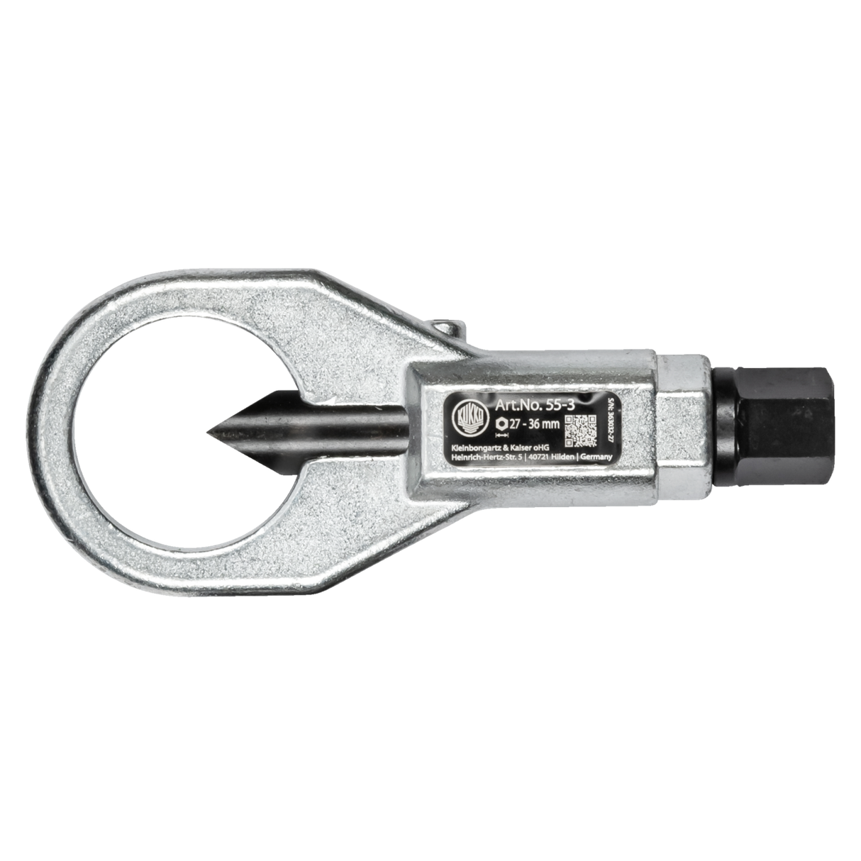 Kukko 55-3 - Single-blade mechanical nut splitter Span 27-36 mm