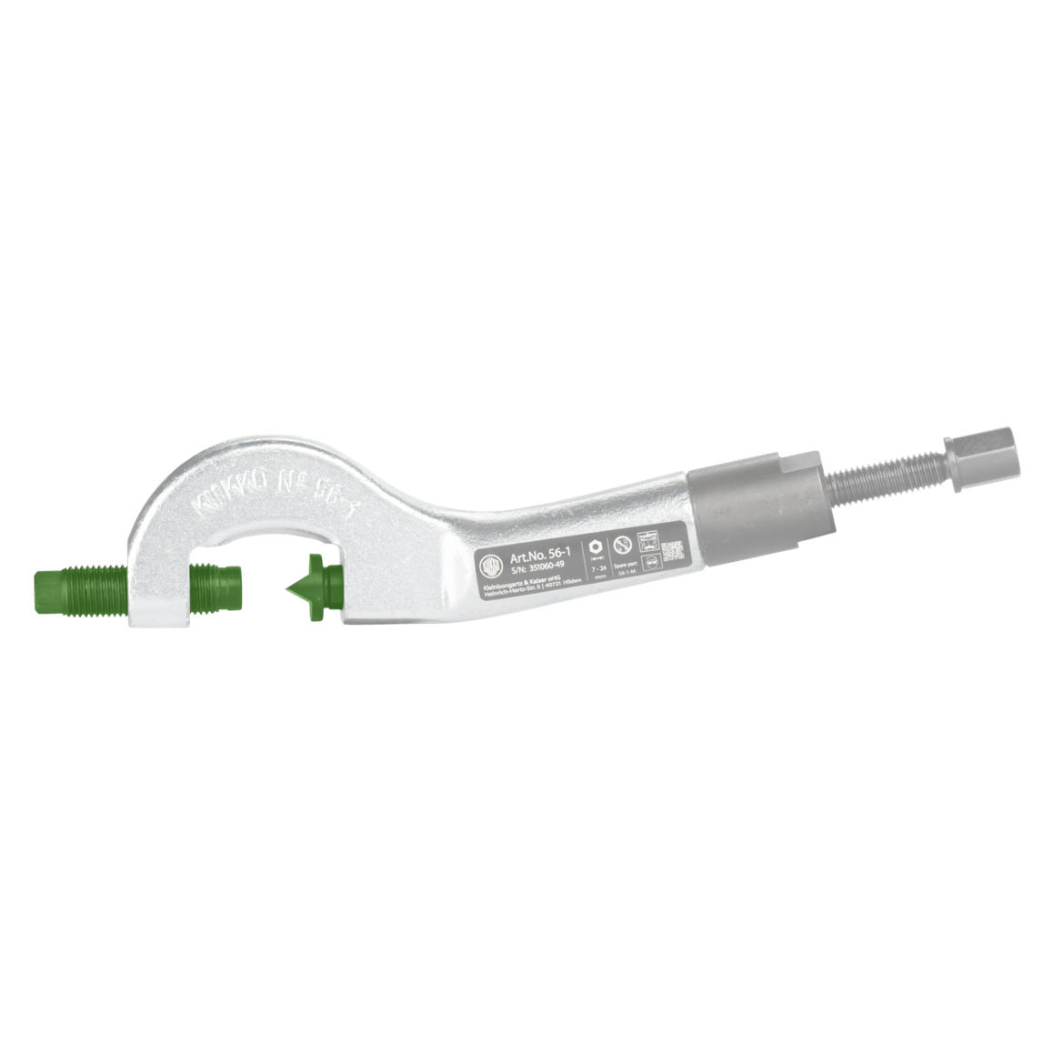 Kukko 56-1-M - Replacement splitter chisel for single-edged, fat hydra ...