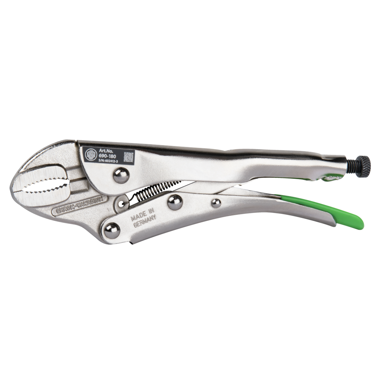 Kukko 690-180 - Universal grip pliers 7"/180 mm