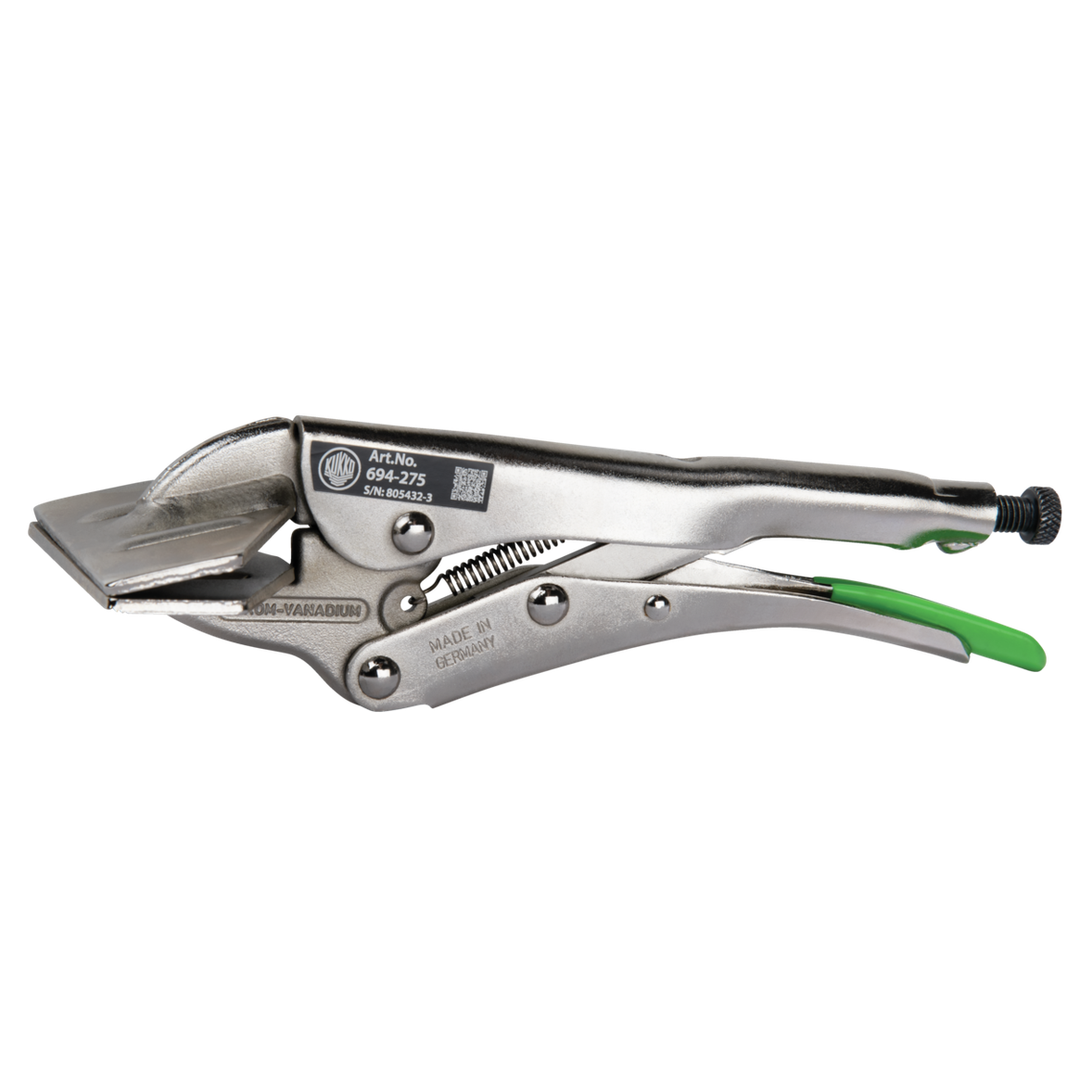 Kukko 694-275 - Wide jaw grip pliers 7"/180 mm