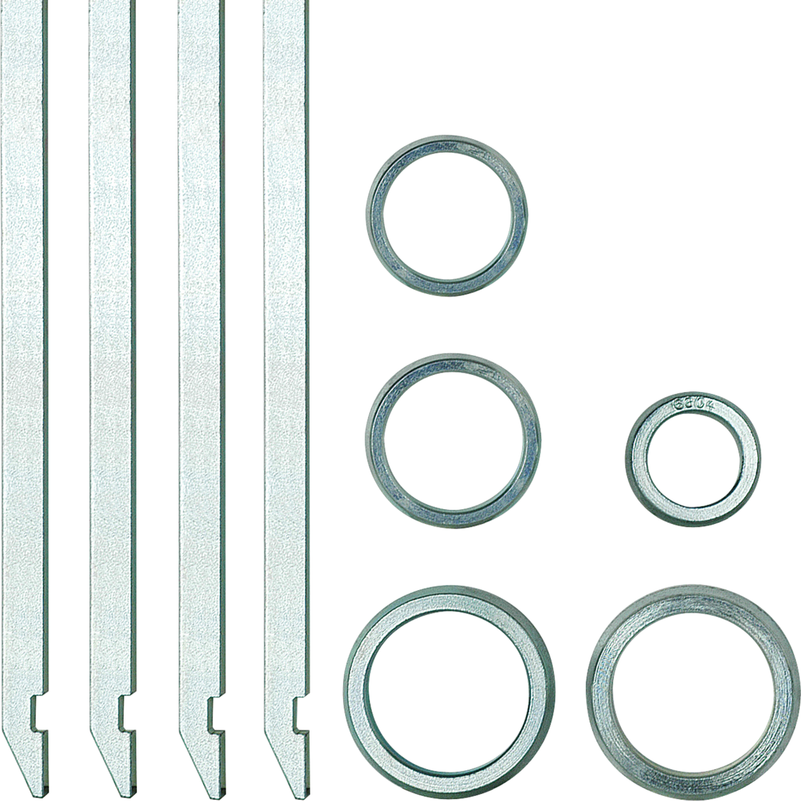 Kukko 70-713 - Pulling jaw set ball bearing ISO 6204, 6205, 6301, 6302, 6303