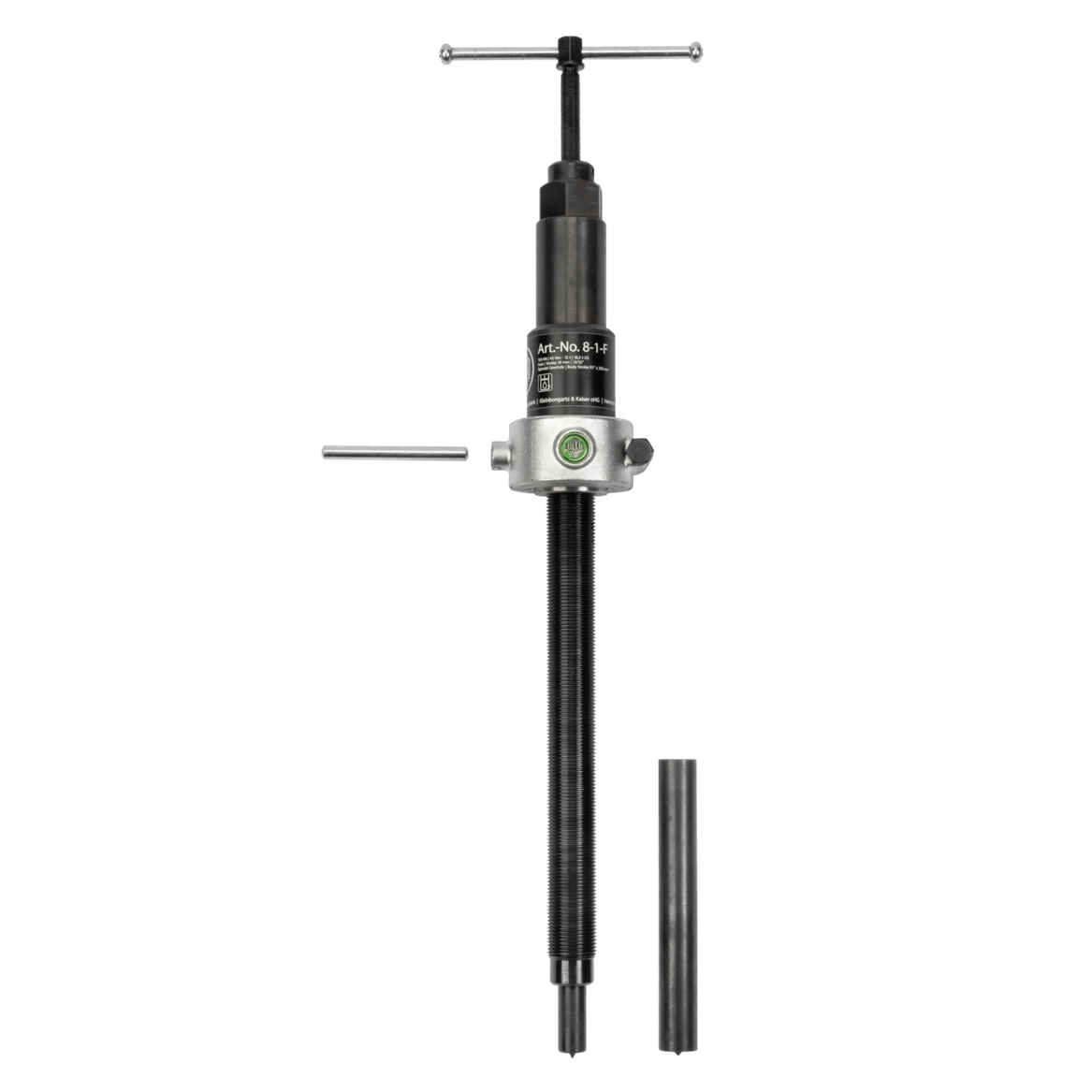 Kukko 8-1-F - Long hydraulic spindle, up to 15 t t tension force thread measurement