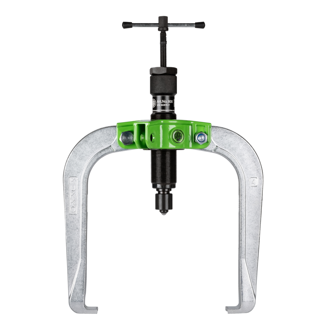 Kukko 844-4-B - Handy, 2-arm pullers 200 x 200 mm with power-transmitting, self-centering puller legs and grease-hydraulic spindle up to 10 t
