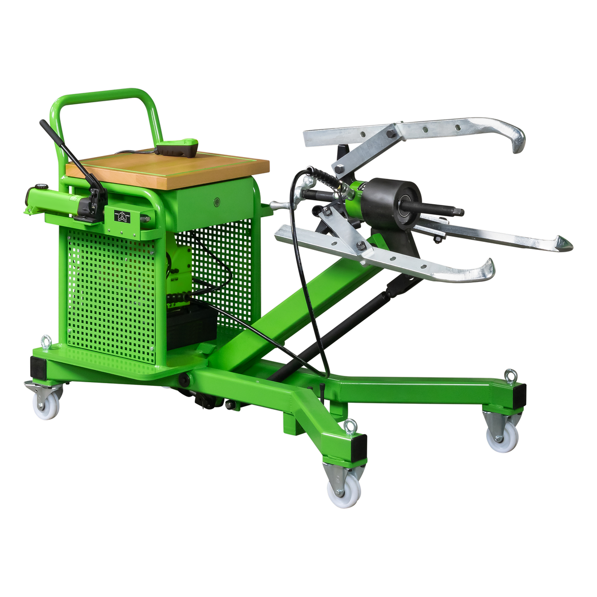 Kukko Goliath-356 - Mobile hydraulic puller "GOLIATH" 30 t mounted