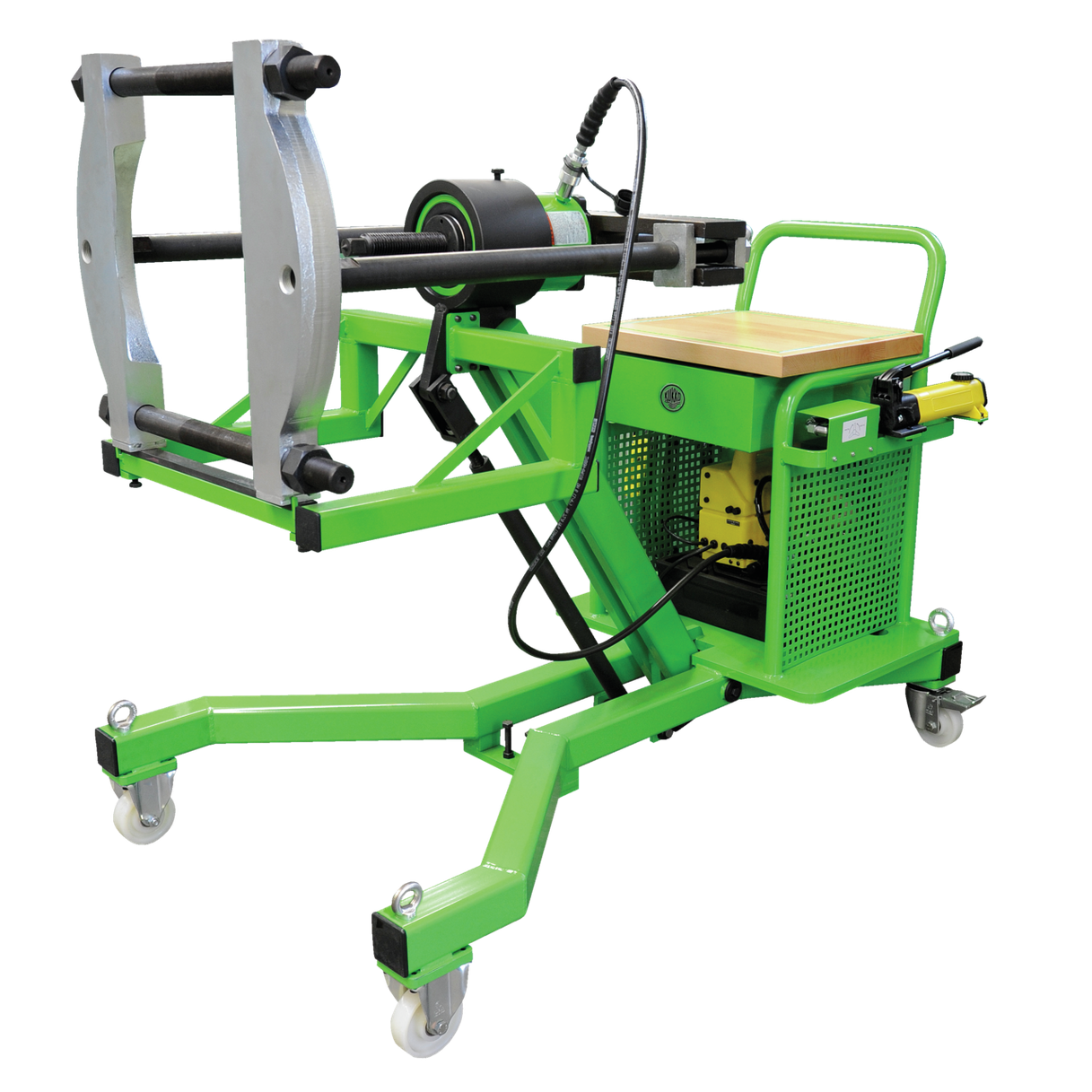 Kukko Goliath-518 - Mobile Hydraulic Puller ÒGOLIATHÓ, up to spread, 520 mm reach with max. 50 t t tension force
