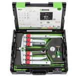 Kukko K-2030-20+S | 15-piece universal puller set 2-jaw and 3-jaw with two different puller jaw types