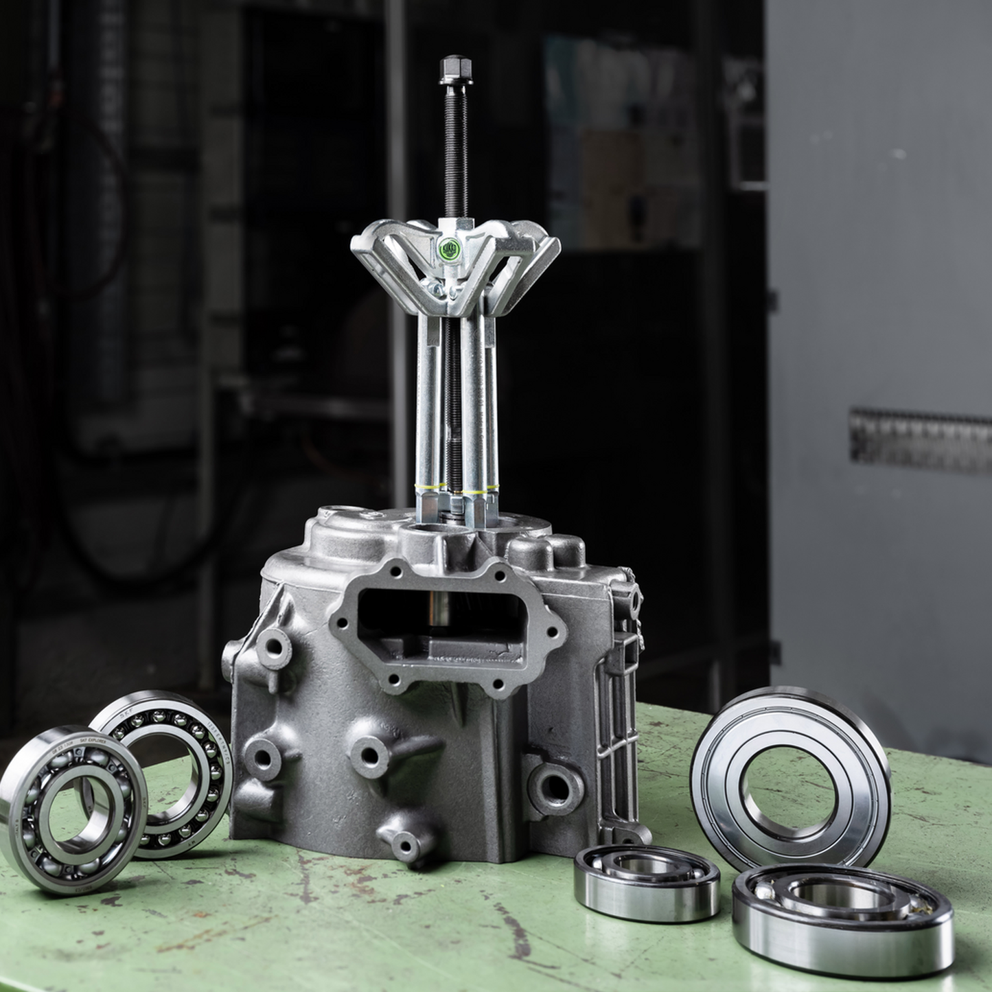 Kukko K-70-A | 18-piece ball bearing puller set "PULLPO" ø 10-30 mm