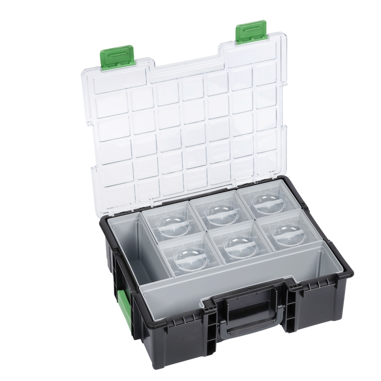 Kukko K-A-KT-440-355-144 - Innovative KUKKO small parts case made of plastic with connection closure 440x355x144
