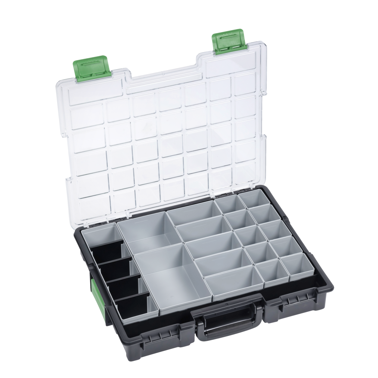Kukko K-A-KT-440-355-76 - Innovative KUKKO small parts case made of plastic with connection closure 440x355x76