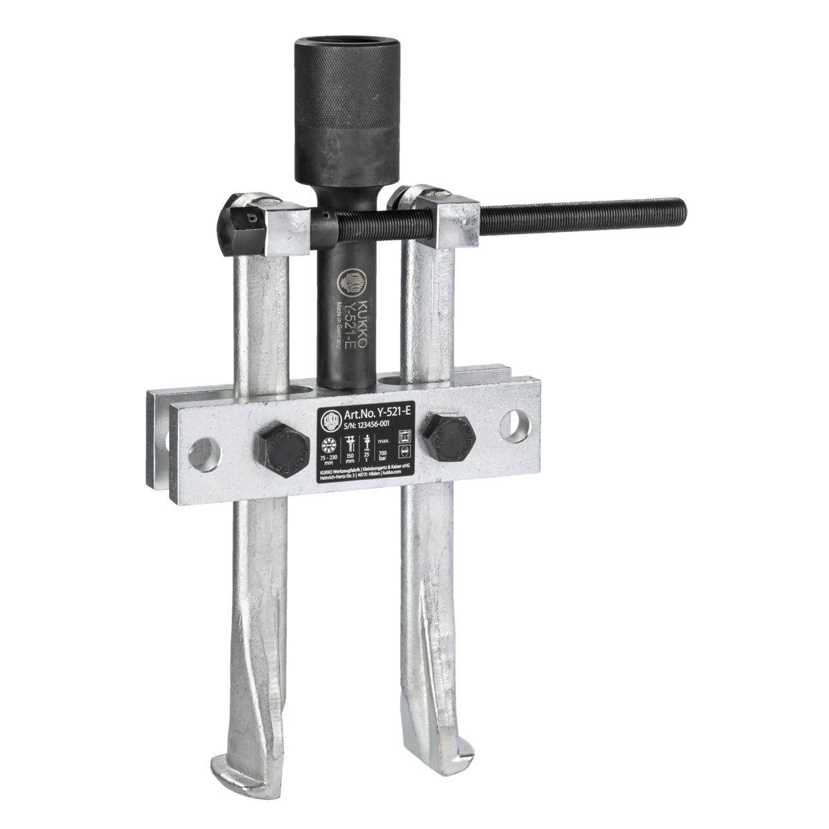 Kukko Y-321-E - Inside extractor