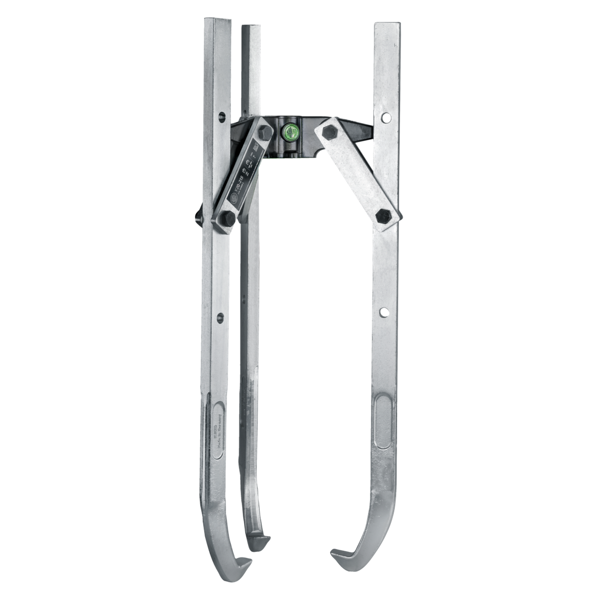 Kukko Y20-216 - 3-jaw puller with swiveling jaws, up to 500 mm spread, 600 mm reach depth without hydraulic hollow piston cylinder