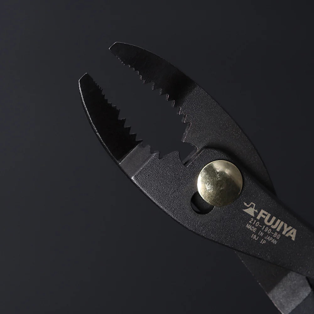 Kurokin 210-190-BG Thin, Angled, Slip Joint Pliers