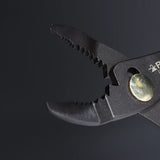 Kurokin 210-190-BG Thin, Angled, Slip Joint Pliers