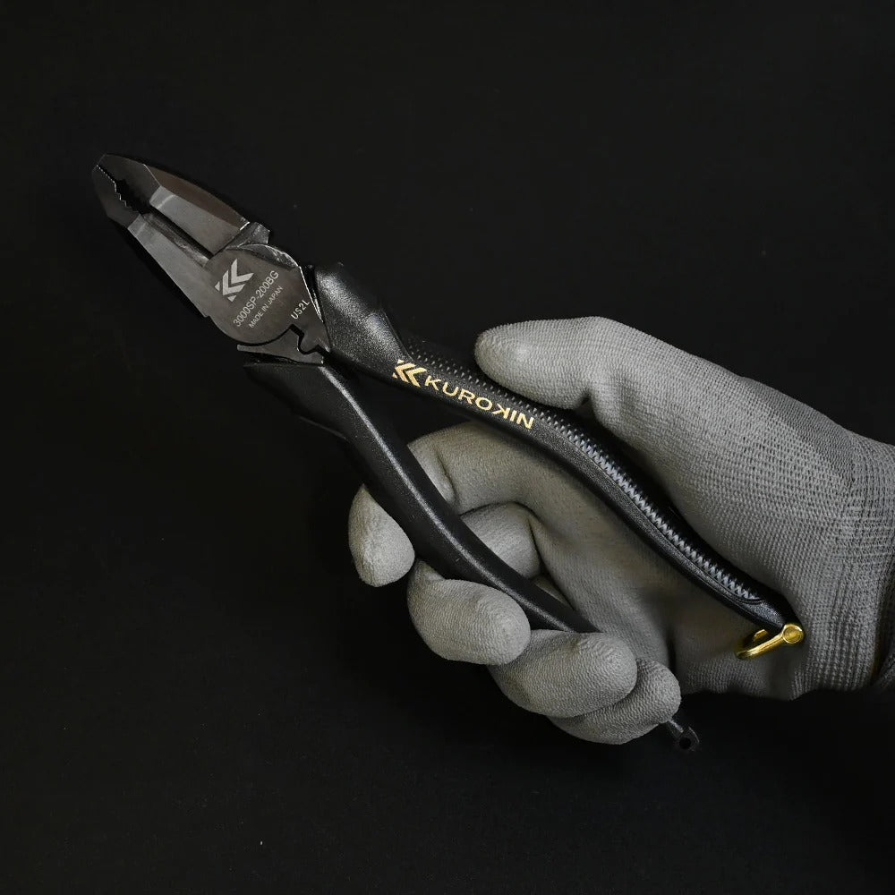 Kurokin 3000SP-200BG Tekopen Offset Power Pliers 200mm