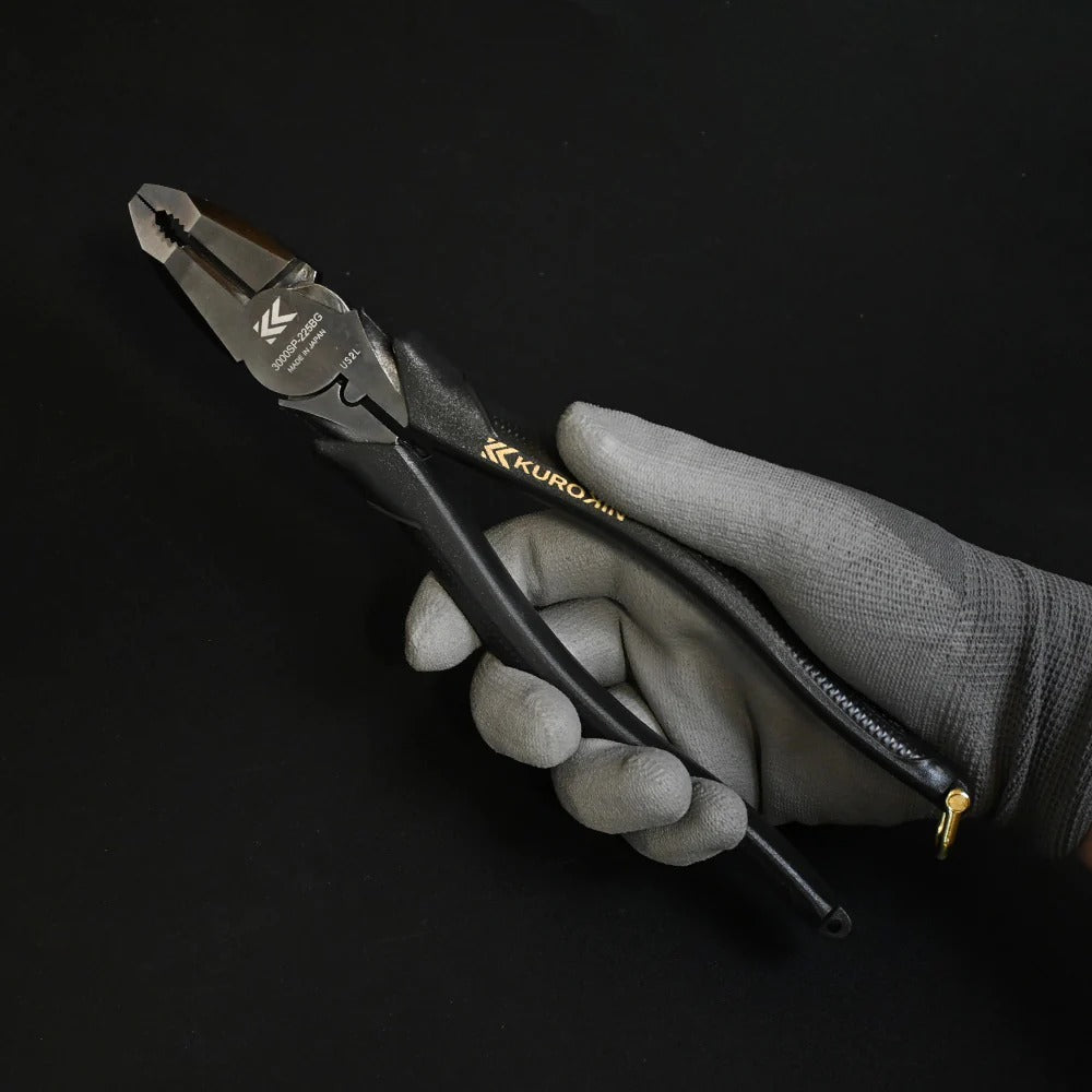 Kurokin 3000SP-225BG Tekopen Offset Power Pliers 225mm