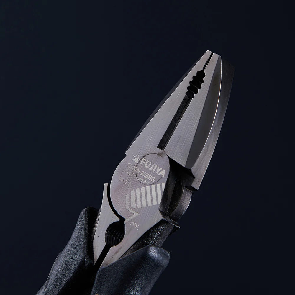 Kurokin 3020N-225BG Eccentric Power Pliers with Thread Repair and Deburring