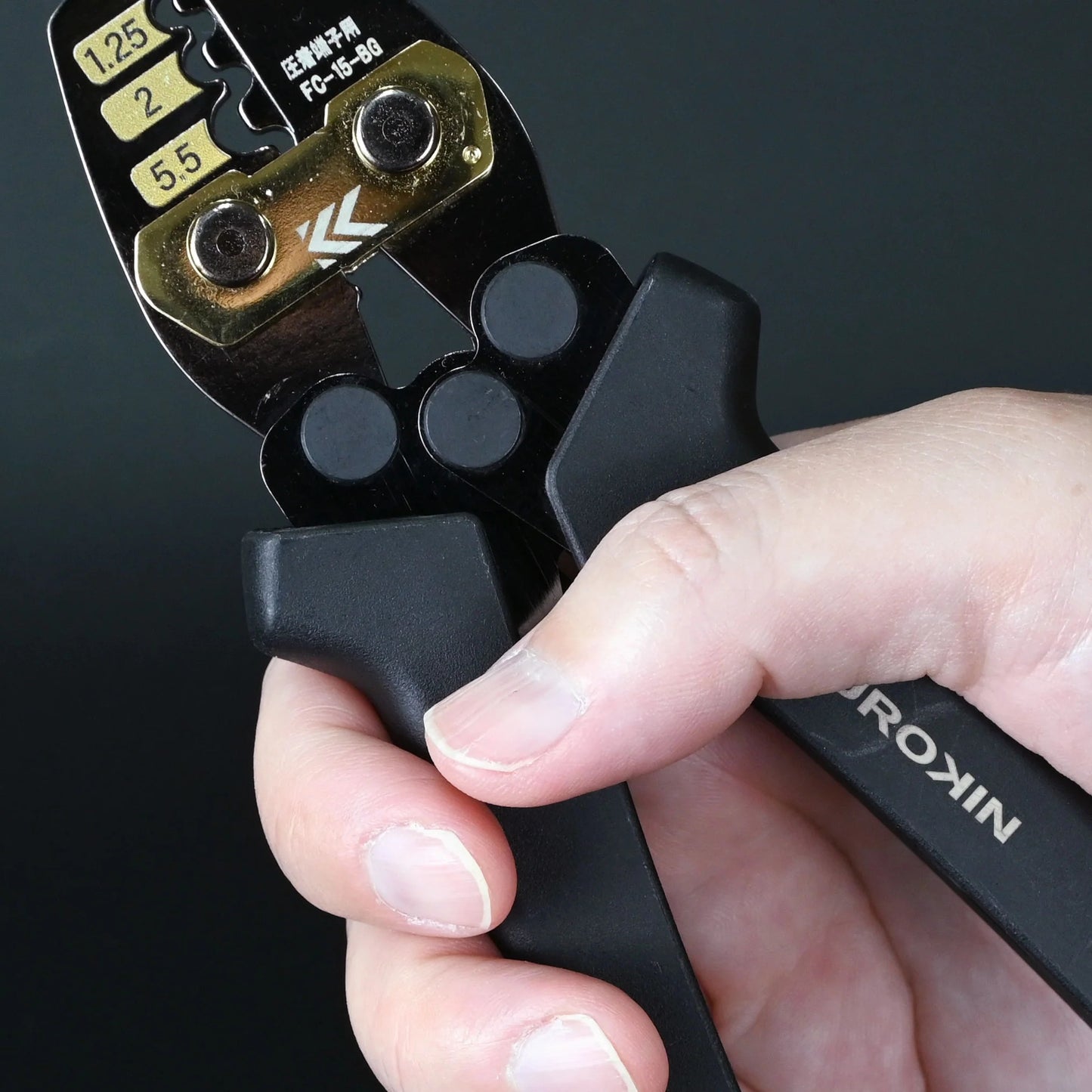 Kurokin FC-27-BG Crimping Tool for Ring Terminals