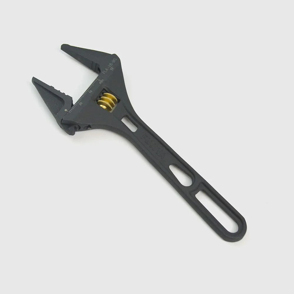 Kurokin FLA-28-BG Lightweight Adjustable Wrench with Serrated Jaws