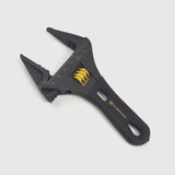 Kurokin FLS-43-BG Lightweight Short Adjustable Wrench with Serrated Jaws