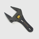 Kurokin FLS-53-BG Lightweight Short Adjustable Wrench with Serrated Jaws