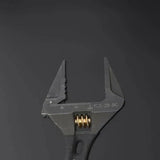 Kurokin FLS-53-BG Lightweight Short Adjustable Wrench with Serrated Jaws