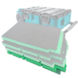 Makita MAKTRAK 90009 Rolling Tool Chest - Kaizen Inserts