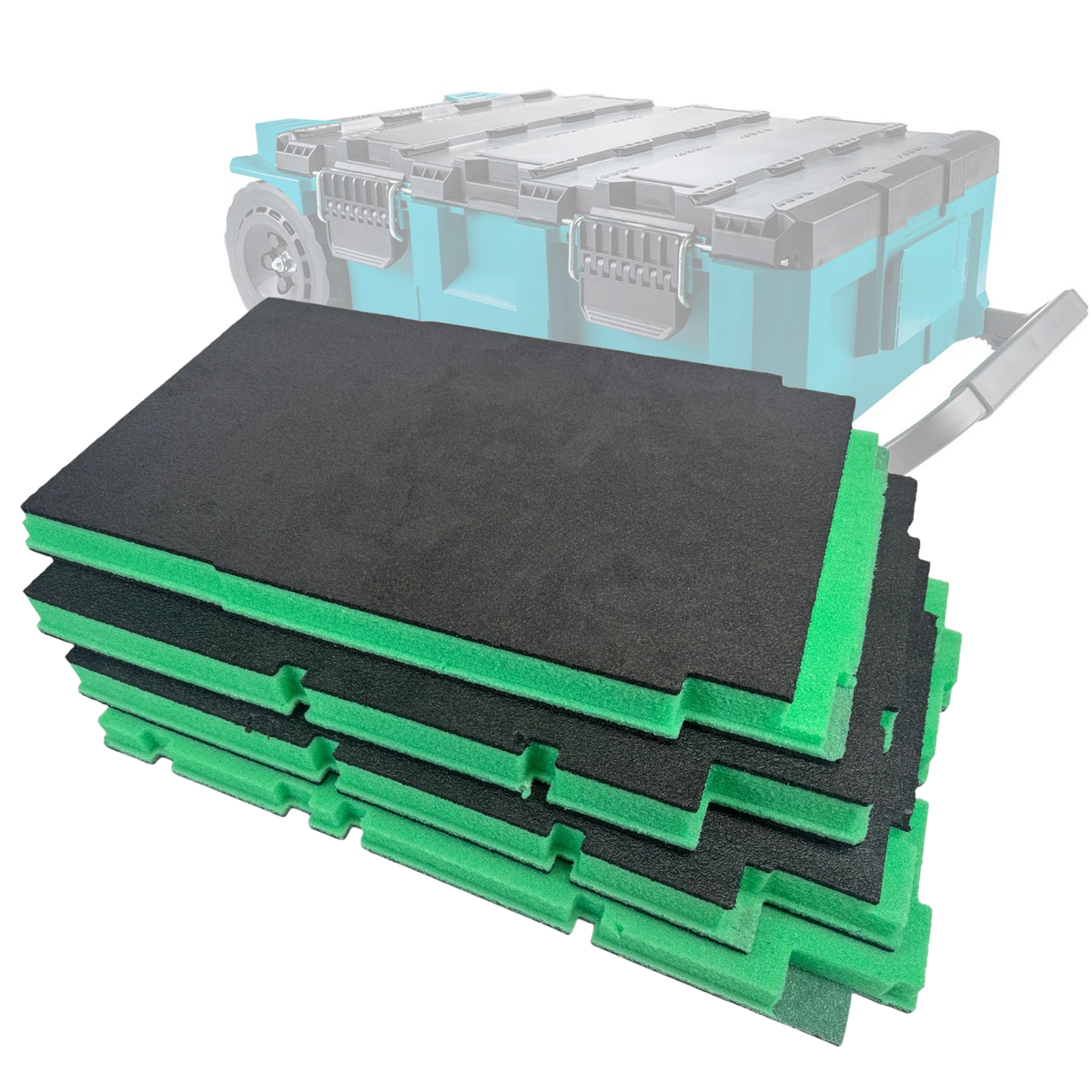 Makita MAKTRAK 90009 Rolling Tool Chest - Kaizen Inserts
