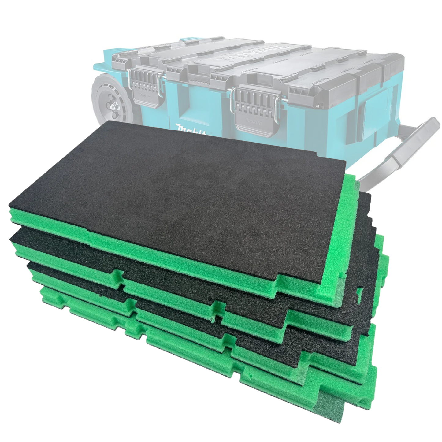 Makita MAKTRAK 90009 Rolling Tool Chest - Kaizen Inserts