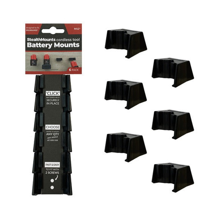 Milwaukee M12 Battery Holders