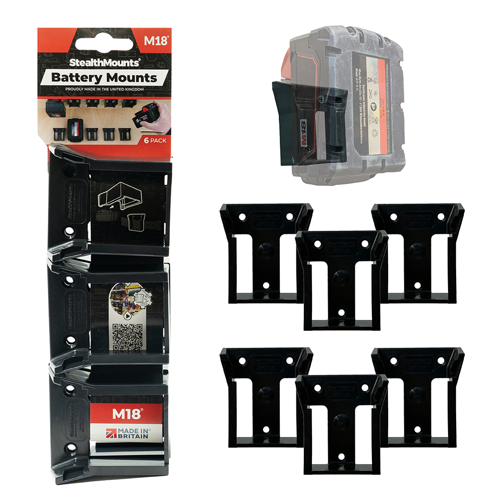 Milwaukee M18 Battery Holders