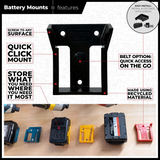 Milwaukee M18 Battery Holders