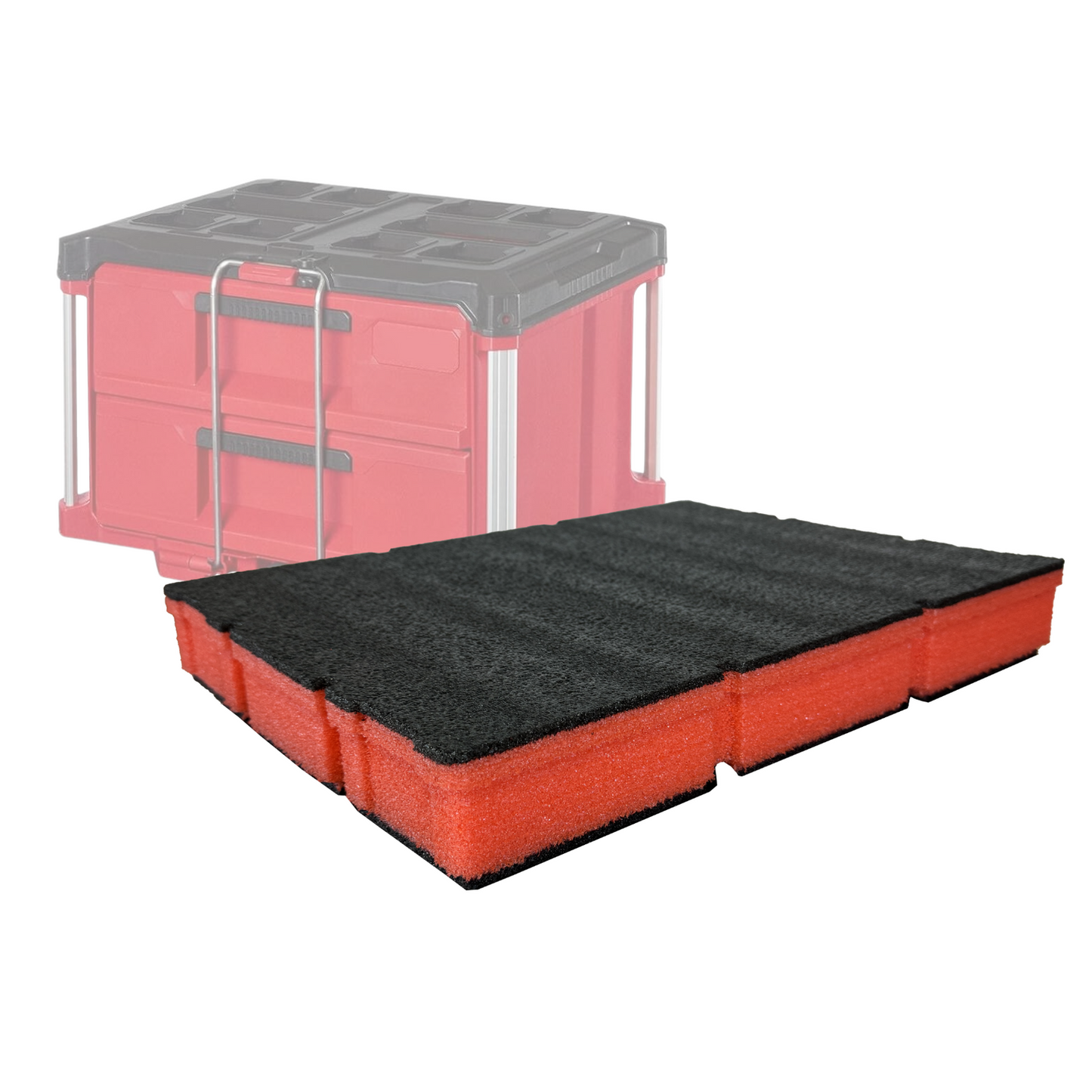 Milwaukee PACKOUT 2 & 3 Drawer Tool Box 48-22-8443 and 48-22-8442 - Kaizen Inserts