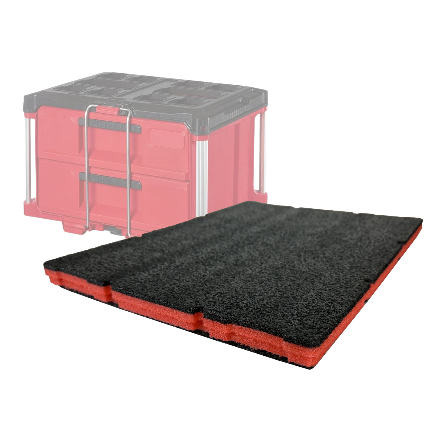 Milwaukee PACKOUT 2 & 3 Drawer Tool Box 48-22-8443 and 48-22-8442 - Kaizen Inserts