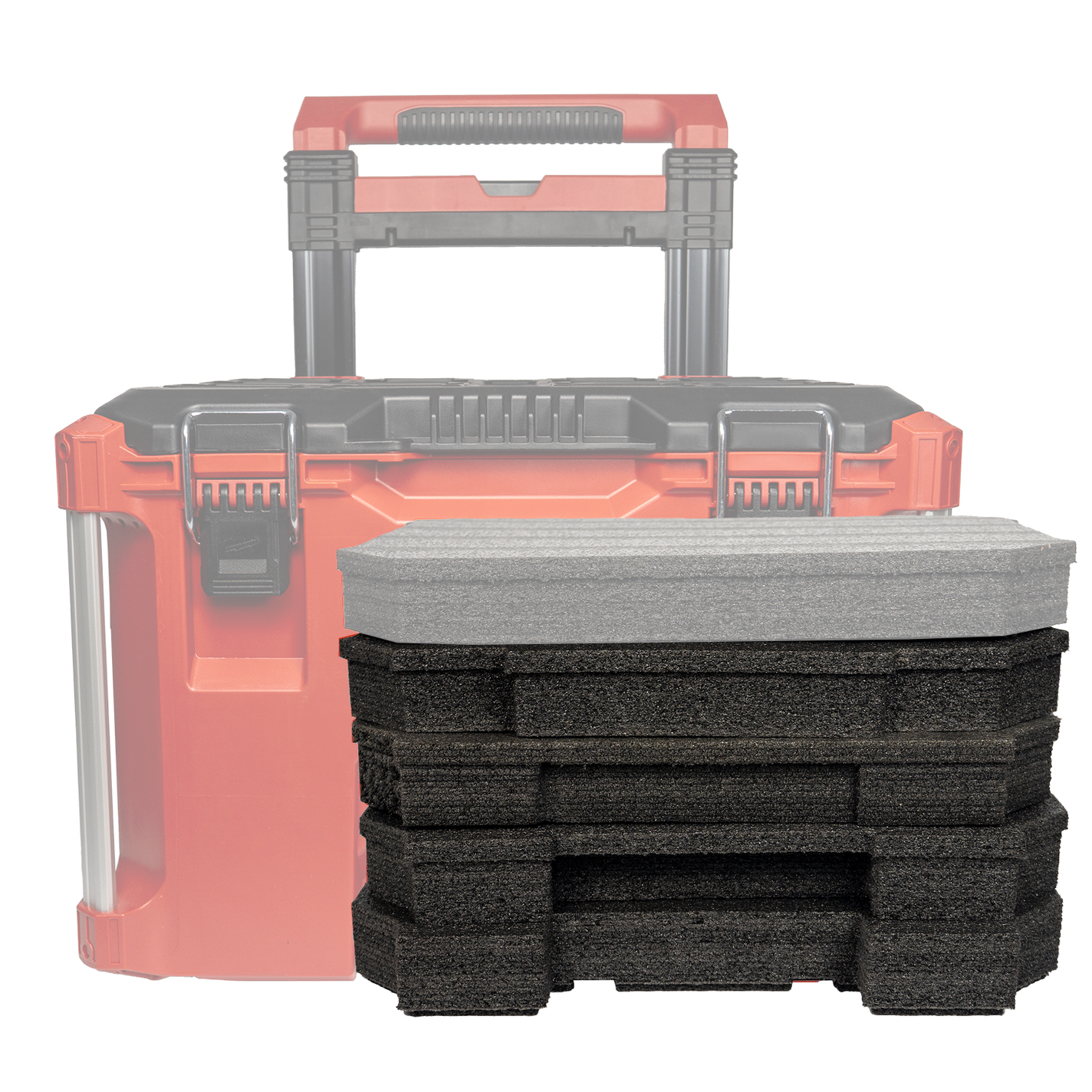 Milwaukee PACKOUT 48-22-8426 Rolling Tool Box - Kaizen Inserts