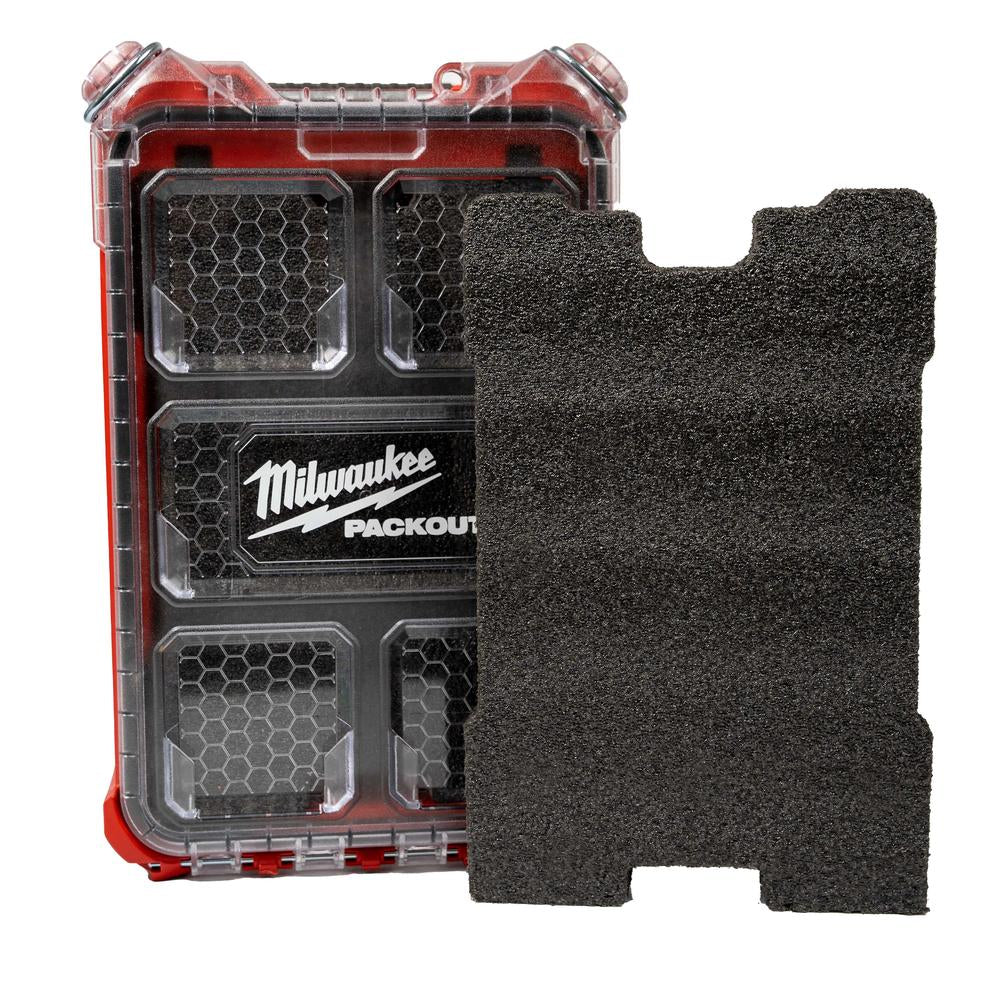 Milwaukee PACKOUT Compact Organizer 48-22-8435 - LOL Lift-Out-Layers Kaizen Insert